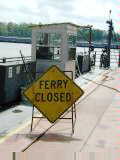 Ferry closed...uh,oh