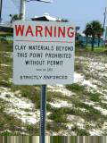 Clay Materials prohibited?